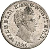 Obverse 3 Kreuzer 1825