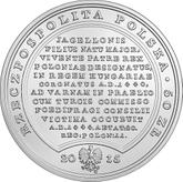 Obverse 50 Zlotych 2015 MW Ladislas III of Varna