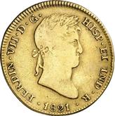 Obverse 4 Escudos 1821 JP