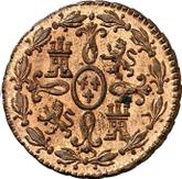 Reverse 2 Maravedís 1775