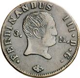 Obverse 3 Maravedís 1831 PP