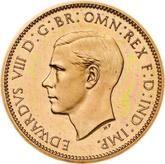 Obverse Farthing 1937 HP Pattern