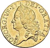 Obverse Guinea 1755 Old Head