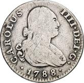 Obverse 1 Real 1788 M MF