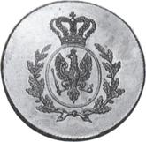 Obverse 3 Grosze 1816 A Grand Duchy of Posen