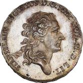 Obverse 1/2 Thaler 1780 EB Ribbon in hair