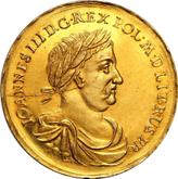 Obverse 4 Ducat 1677 Donative Krakow