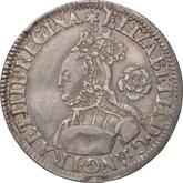 Obverse Sixpence 1562 Milled coinage