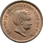 Obverse 1/2 Kreuzer 1829