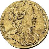Obverse Chervonetz (Ducat) 1710 L-L G