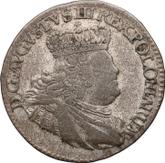 Obverse 3 Groszy (Trojak) 1756 EC Crown