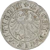 Reverse 1/2 Grosz 1508 Lithuania