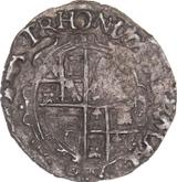 Reverse Penny no date (1625-1642) Fourth draped bust