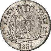 Reverse Kreuzer 1834