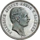 Obverse 3 Mark 1908 E Saxony