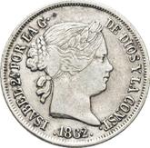 Obverse 4 Reales 1862