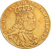 Obverse 2-1/2 Thaler (1/2 August d'or) 1753 G Crown