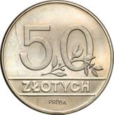 Reverse 50 Zlotych 1990 MW Pattern