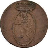 Obverse 1 Pfennig 1822