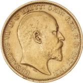 Obverse Sovereign 1904 S