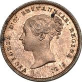Obverse Half Farthing 1844