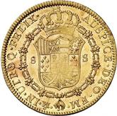 Reverse 8 Escudos 1787 Mo FM