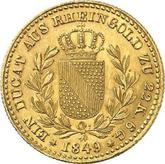 Reverse Ducat 1849