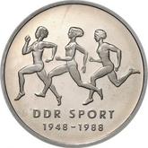 Obverse 10 Mark 1988 A Sports of GDR