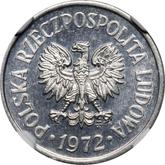 Obverse 10 Groszy 1972 MW