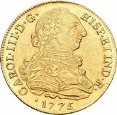 Obverse 8 Escudos 1775 P JS