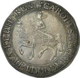 Obverse Halfcrown no date (1625-1642) Second type of horseman