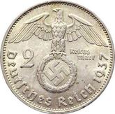 Reverse 2 Reichsmark 1937 A