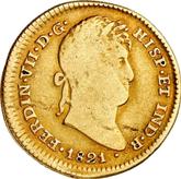 Obverse 2 Escudos 1821 JP
