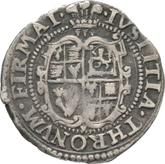 Reverse 2 Pence (Halfgroat) no date (1625-1642) Third draped bust