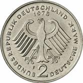 Reverse 2 Mark 1978 F Theodor Heuss