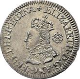 Obverse Sixpence 1568 Milled coinage