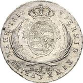 Reverse 1/3 Thaler 1812 S.G.H.