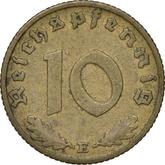 Obverse 10 Reichspfennig 1939 E