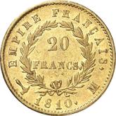 Reverse 20 Francs 1810 M