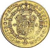 Reverse 4 Escudos 1787 MI