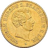 Obverse 10 Thaler 1855 B