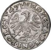 Reverse 1 Grosz 1547 ST