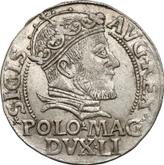 Obverse 1 Grosz 1546 Lithuania