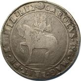 Obverse Crown no date (1625-1642) Third type of horseman