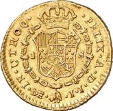 Reverse 1 Escudo 1787 IJ