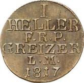 Reverse 1 Heller 1817