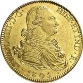 Obverse 8 Escudos 1805 M FA