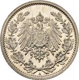 Reverse 1/2 Mark 1918 A