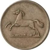 Obverse 2 Pfennig 1854 B