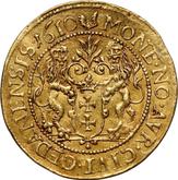 Reverse Ducat 1610 Danzig